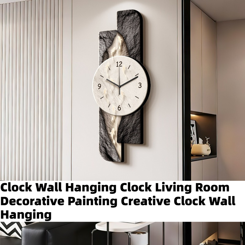 Interior Design Living Room And Kitchen - นาฬิกาแขวนผนังตกแต่งบ้าน ดีไซน์ทันสมัย เงียบสงบ เหมาะสำหรับห้องครัว ห้องน้ำ ห้องนั่งเล่น