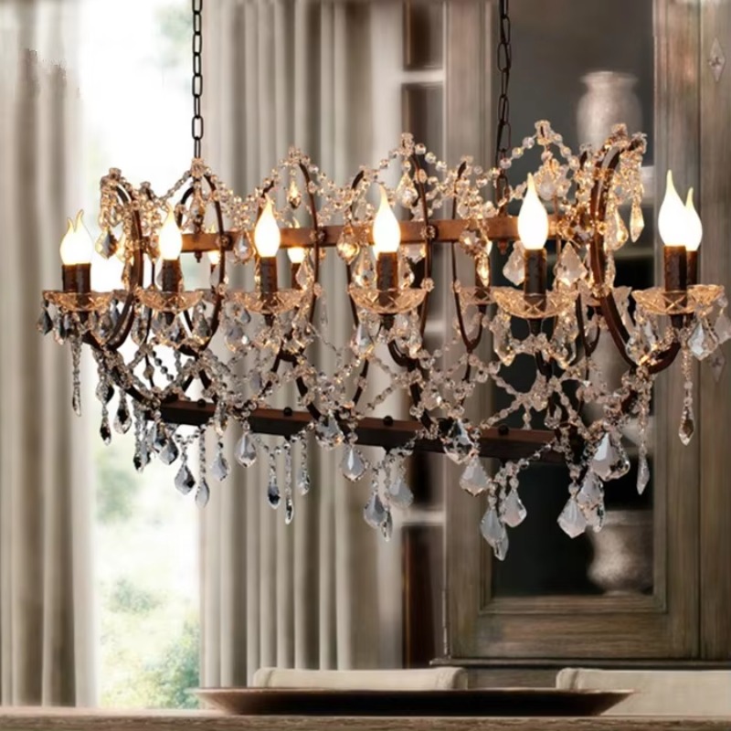 โคมไฟระย้าคริสตัล สไตล์อินดัสเ - Interior Design Industrial Style บทวิจารณ์และราคา