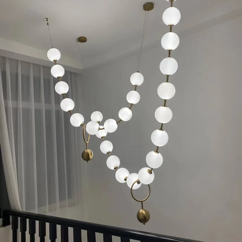 โคมไฟระย้า LED ดีไซน์ทันสมัย T - Interior Design Living Room And Kitchen บทวิจารณ์และราคา
