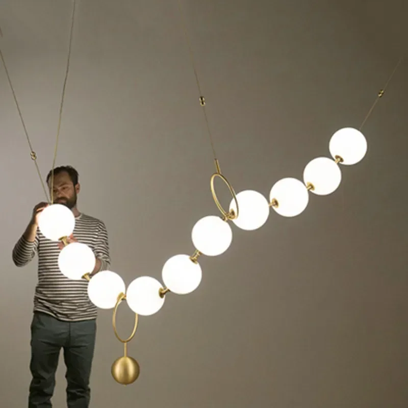 โคมไฟระย้า LED ดีไซน์ทันสมัย T - Interior Design Living Room And Kitchen บทวิจารณ์และราคา