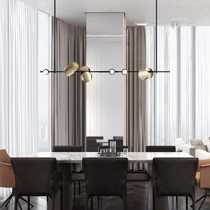 โคมไฟระย้าเพดานสไตล์โมเดิร์นมิ - Interior Design Living Room And Kitchen บทวิจารณ์และราคา