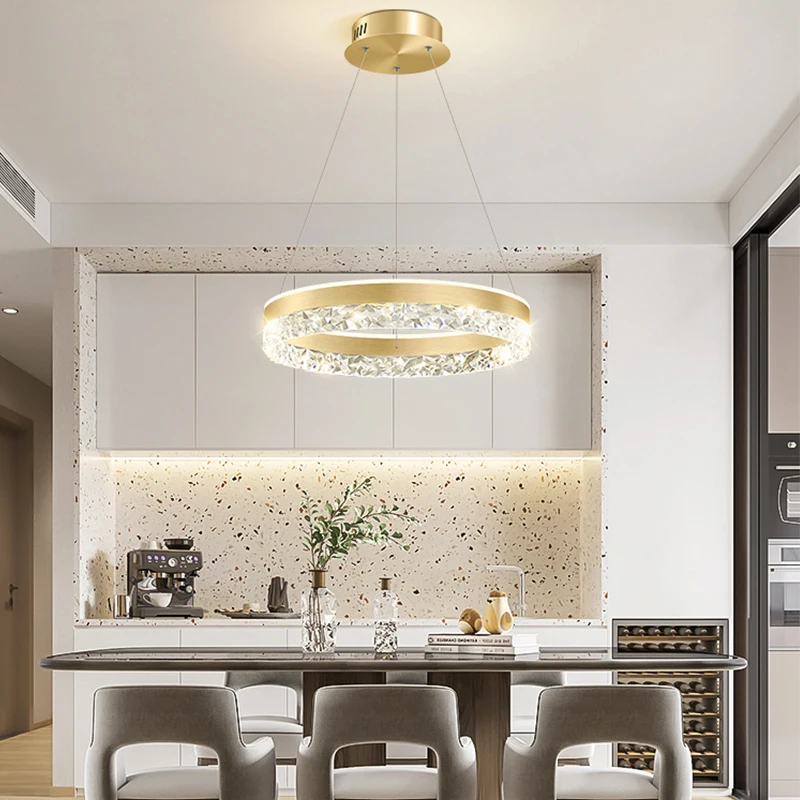 โคมไฟเพดานคริสตัล LED ดีไซน์หร - Interior Design Living Room And Kitchen บทวิจารณ์และราคา