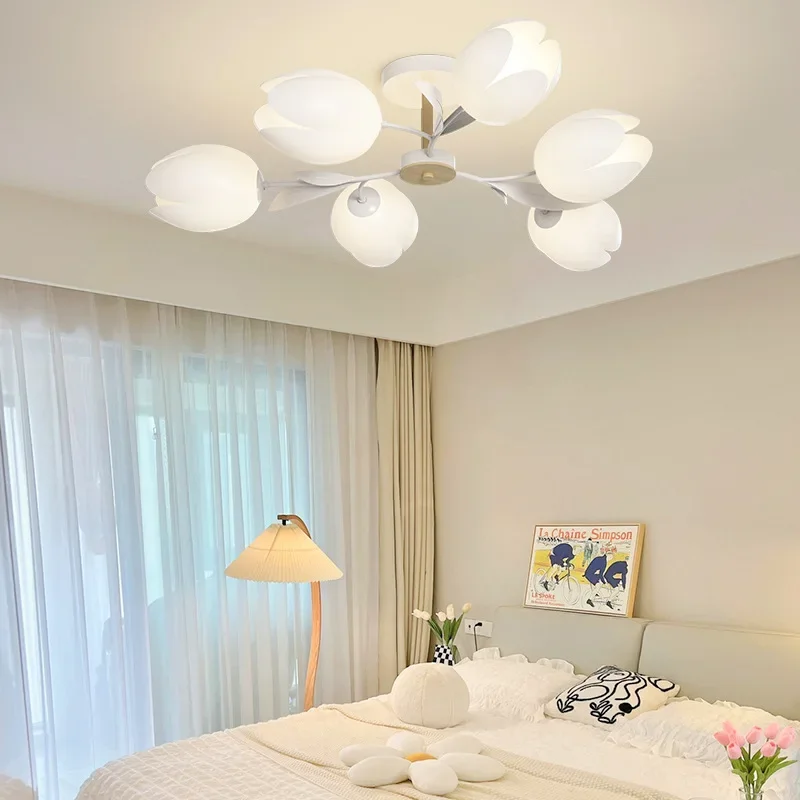 โคมไฟระย้าลายดอกไม้ โคมไฟเพดาน - Interior Design Living Room And Kitchen บทวิจารณ์และราคา